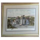 Large "Berry Pickers" Print