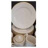 Beautiful Vintage Noritake Turlane Ivory China Dinnerware Set