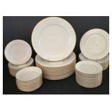 Beautiful Vintage Noritake Turlane Ivory China Dinnerware Set