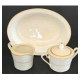 Beautiful Vintage Noritake Turlane Ivory China Dinnerware Set