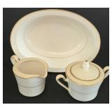 Beautiful Vintage Noritake Turlane Ivory China Dinnerware Set