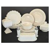 Vast Vintage Milk Glass Collection