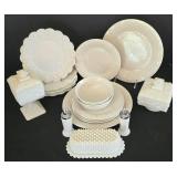 Vast Vintage Milk Glass Collection
