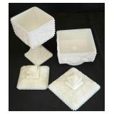 Vast Vintage Milk Glass Collection