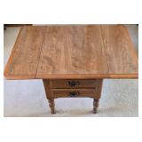 Versatile Ethan Allen Drop Leaf Occasional Table
