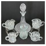 Sparkling Vintage Crystal Decorative & Serving Options