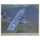 Vintage Plane Models & Art