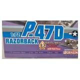 Boxed Razorback Model Plane Kit