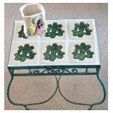 Southwestern Style Steel Framed Plant Table & More