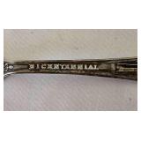 Vintage Wooden Spoon Holder With Collectible Spoons