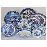 Large Vintage Collection of China/Stoneware Including Delft, Royal Doulton & More