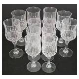 Sparkling Crystal Octagonal Glass Collection