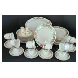Domestications Holiday China Set + Tienshan Serving Tray