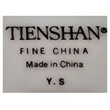 Domestications Holiday China Set + Tienshan Serving Tray