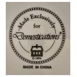 Domestications Holiday China Set + Tienshan Serving Tray