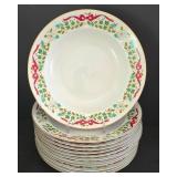 Domestications Holiday China Set + Tienshan Serving Tray