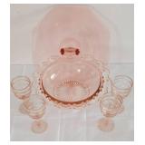 Pretty Pink Vintage Depression Glass Options