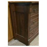Antique Eastlake Chest of Drawers, Dresser, Entryway Console