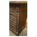 Antique Eastlake Chest of Drawers, Dresser, Entryway Console