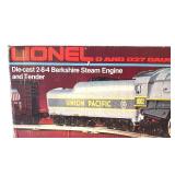 Lionel Union Pacific Die-Cast 2-8-4 Berkshire Steam Engine and Tender