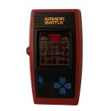 Set of 4 Vintage Handheld Electronic Games including Armor Battle, Electronic Quarterback, Head to Head Baseball and Hockey