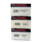 Set of 3 Lionel O Gauge Ore Cars B&LE, Great Northern and Milwaukee Road