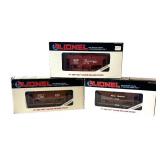 Set of 3 Lionel O Gauge Ore Cars B&LE, Great Northern and Milwaukee Road