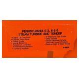 Lionel Pennsylvania Steam Turbine and Tender Die-Cast Model Train Set