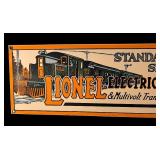 Lionel Electric Toy Trains Metal Sign
