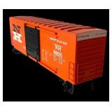 Set of 3 Lionel Hi-Cube O Scale Box Cars: New Haven, Penn Central, Union Pacific