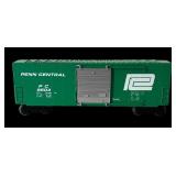 Set of 3 Lionel Hi-Cube O Scale Box Cars: New Haven, Penn Central, Union Pacific