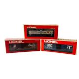 Lionel Grand Trunk and Union Pacific Box Cars with Texaco Tank Car