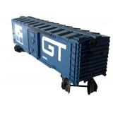 Lionel Grand Trunk and Union Pacific Box Cars with Texaco Tank Car