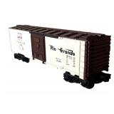 Lionel O and 027 Gauge Milwaukee Road Box Car, Erie Lakawanna Box Car and D&RGW Cookie Box Car