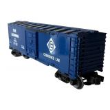 Lionel O and 027 Gauge Milwaukee Road Box Car, Erie Lakawanna Box Car and D&RGW Cookie Box Car