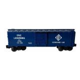 Lionel O and 027 Gauge Milwaukee Road Box Car, Erie Lakawanna Box Car and D&RGW Cookie Box Car