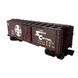 Lionel O Gauge Rolling Stock Lot: Soo Line Box Car, Santa Fe Box Car and Great Northern Ore Car