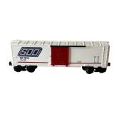 Lionel O Gauge Rolling Stock Lot: Soo Line Box Car, Santa Fe Box Car and Great Northern Ore Car