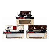 Lionel O Gauge Rolling Stock Lot: Soo Line Box Car, Santa Fe Box Car and Great Northern Ore Car