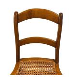 Vintage Wooden Caned Seat Chair