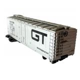 Lionel Grand Trunk Western Reefer, Rock Island Box Car and Johnson Wax Box Car