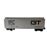 Lionel Grand Trunk Western Reefer, Rock Island Box Car and Johnson Wax Box Car