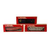 Lionel Virginian Hopper, Rio Grande Gondola and Chessie Double Door Box Car