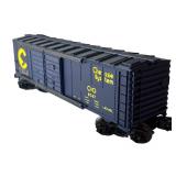 Lionel Virginian Hopper, Rio Grande Gondola and Chessie Double Door Box Car