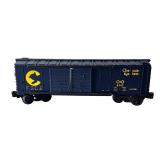 Lionel Virginian Hopper, Rio Grande Gondola and Chessie Double Door Box Car