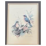 Paul Whitney Hunter Framed Bird Print
