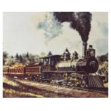 D.&I.R. Locomotive No. 8 Commemorative Glass Plate