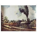 D.&I.R. Locomotive No. 8 Commemorative Glass Plate