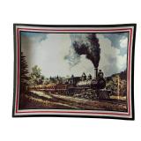 D.&I.R. Locomotive No. 8 Commemorative Glass Plate