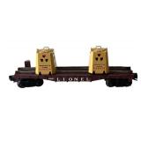 Lionel O and O27 Gauge Train Car Set with Boxes - Marines Bunk Car, Radioactive Waste Car and Union Pacific Hopper